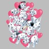 Girl's One Hundred and One Dalmatians Puppy Dalmatian Love T-Shirt - 2 of 4
