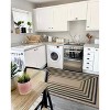 Lahome Rectangle Geometric Frame Machine Washable Outdoor Area Rug-Durable Carpet for Patio, Deck, or Garden - 3 of 4