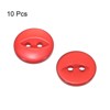 Unique Bargains Round Resin 2-Hole Fish Eye Craft Replacement Sewing Button 10 Pcs - 3 of 4