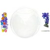 Modern Home Fish Bubble Aquarium - Deluxe Acrylic Wall Mounted Fish Tank w/Bonuses - 3 of 4