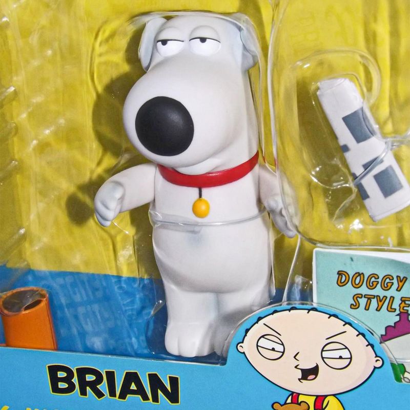 Mezco Toyz Family Guy Classic Brian 6" Figure, 2 of 5