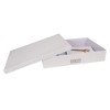 Bigso Sverker Fiberboard Legal and Art Storage Box | Scrapbook Storage Box for Loose Papers | Document Boxes with Lid | 17.1’’x12.2’’x3.3’’ - 2 of 4