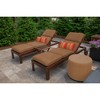 Casual Cushion Stripe Sunbrella Fabric 1-Piece Indoor/Outdoor Lumbar Pillow, 22"W x 9"L - 2 of 4