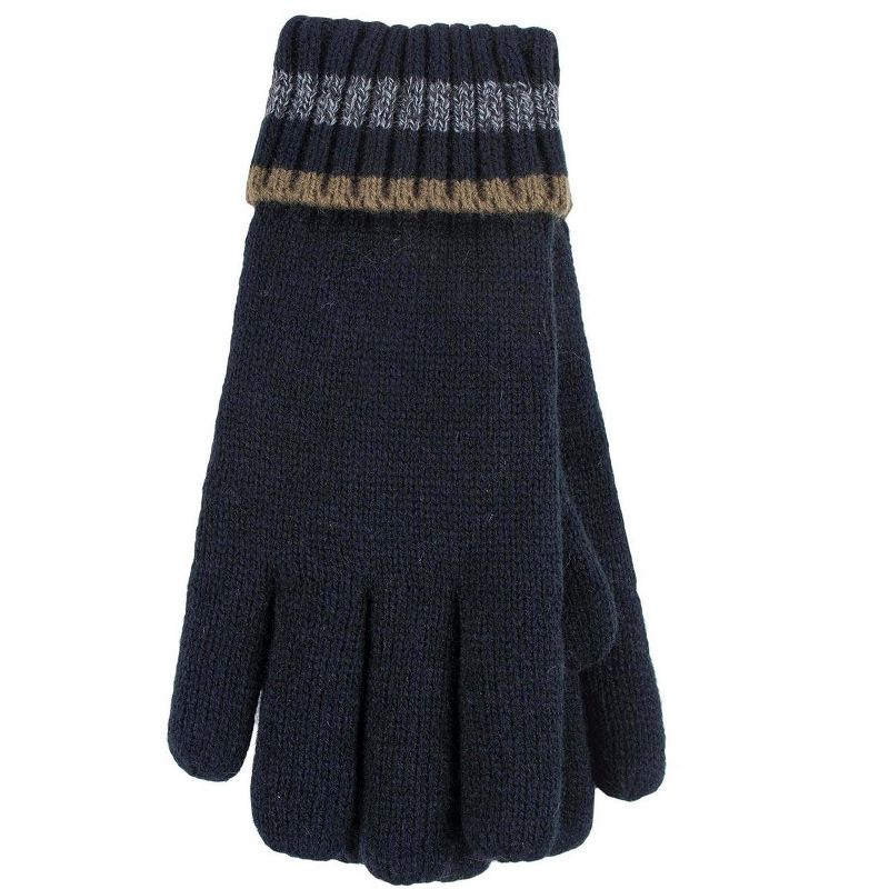 Heat Holders® Men's Torridon Gloves | Insulated Cold Gear Gloves | Advanced Thermal Yarn | Warm, Soft + Comfortable | Plush Lining | Winter Accessories | Men + Women’s Gift, 1 of 2