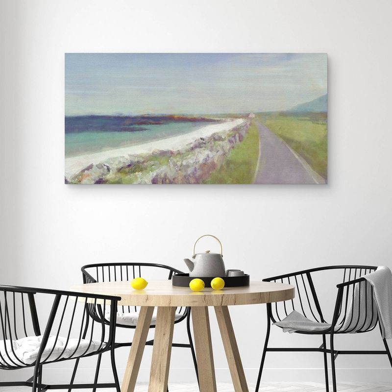 24&#34; x 48&#34; Coastal Drive by Noah Bay Unframed Wall Canvas - Masterpiece Art Gallery, 4 of 6