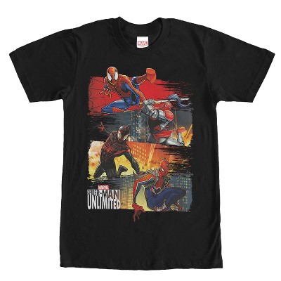 Men's Marvel Spider-man Unlimited Variations T-shirt : Target