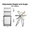 Staples Flip Chart Easel Black Steel (28216US/50444US) 61293-CC - 3 of 4