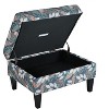 NicBex 28" Modern Ottoman with Storage, Rectangle Wood Storage Bench with Button Tufted Top, Small Entryway Bench for Bedroom, Living Room - 2 of 4