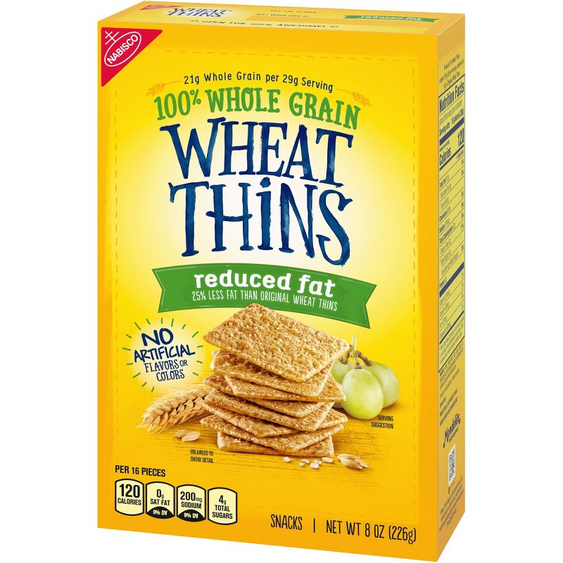 Wheat Thins Reduced Fat Crackers, 3 of 15