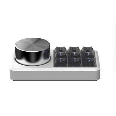 Binepad BNK9 Aluminum Hotswap Macropad- White