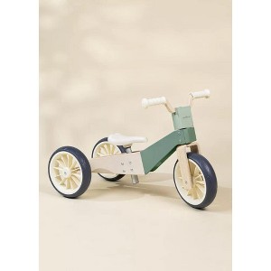 Coco Village - Wooden Balance Bike 3-in-1 - Seafoam - 1 of 4
