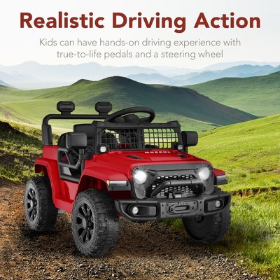 6V Red Kids Ride-On Truck with Remote Control