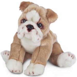 Bearington Tug The English Bulldog Plush Toy, 13 Inch Dog Stuffed Animal - 1 of 4