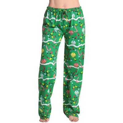 Just Love Womens Christmas Print Knit Jersey Pajama Pants - Winter Cotton  PJs 6324-10122-S