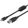 Monoprice USB 2.0 Cable - 4.5 Feet - Black | USB Type-A Male to USB Micro Type-B Male 30/20 AWG Fast Charge / Security Cable - 2 of 4