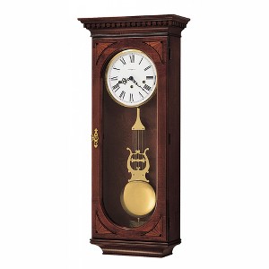Howard Miller 613637 Lewis Wall Clock 613637 Windsor Cherry - 1 of 2