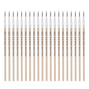 Unique Bargains Detail Nylon Painting Brush 50 Pcs - 1 of 4