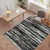 Modern Non-Slip Low Pile Carpet Ultra Soft Foldable Lightweight Mat for Hallway Kitchen Bedroom Laundry Entryway - 2 of 4