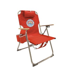 Salt Life 4-Position High Seat Backpack Aluminum Reclining Chair - 1 of 3