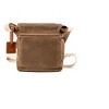 THE DUST COMPANY Leather Messenger In Waxed Cotton Made in USA - 4 of 4