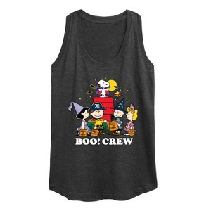 Women's - Peanuts - Boo Crew Graphic Racerback Tank - 1 of 4