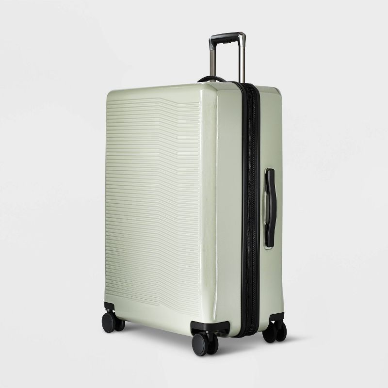 Signature Hardside Large Checked Spinner Suitcase - Open Story™, 3 of 16