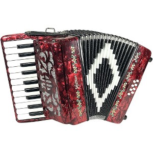 SofiaMari Mini Traveler Accordion - Red Pearl Level 2  194744647321 - 1 of 1