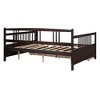 Full Size Daybed, Wood Slat Support Platform Bed with 2 Drawers for Dorm, Bedroom, Guest Room, Living Room - 3 of 4