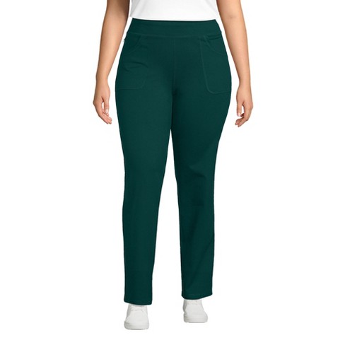 Lands' End Women's Plus Size Active 5 Pocket Pants - 3x - Deep Balsam :  Target