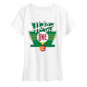 Women's Price is Right Hole In One Short Sleeve Graphic T-Shirt - White - 4X - 1 of 4