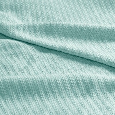 Seafoam King-Sized Liquid Cotton Ultra-Soft Blanket