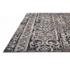 HomeRoots 8' Gray and Ivory Abstract Runner Rug - 4 of 4