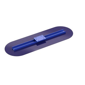 Bon Tool 12-818 Big Blue Bull Trowel - Blue Steel 60-inch X 12-inch Rnd End - 1 of 2
