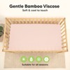 KeaBabies Isla Waterproof Crib Sheets for Boys, Girls, 2pk Baby Fitted Crib Sheet, Waterproof Crib Mattress Protector Sheets - 4 of 4