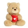Aurora Small Latte Love Bear Valentine Heartwarming Stuffed Animal Hot Coffee 9" - 2 of 4
