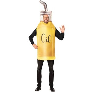 Imposta Costumes Adult Olive Oil Drizzle Bottle Costume Bodysuit One Size - 1 of 1