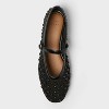 Women’s Issa Mesh Mary Jane Flats with Memory Foam Insole – A New Day™ Onyx - 3 of 3
