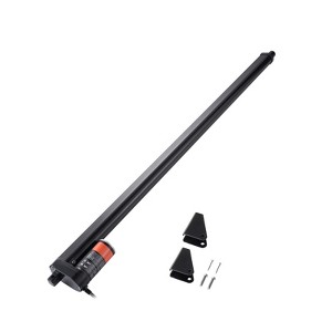VEVOR Linear Actuator 12V, 20 Inch High Speed 0.55"/s Linear Actuator, 220lbs/1000N Linear Motion Actuator with Mounting Bracket, Black - 1 of 4