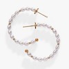 Alex and Ani Rice Pearl Hoop Earring - 2 of 3
