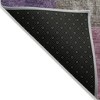 Copper Navy Blue And Gold Patchwork Washable Indoor Outdoor Area Rug - 4 of 4