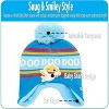 Nickelodeon Boy's Baby Shark Winter Hat and 2 Pairs of Mittens Set (Toddler/Little Boys), Size Age 2-7, Blue Glove with Handwarmers - 3 of 4