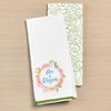 The Lakeside Collection Embroidered Kitchen Towels Religious Set of 2 - 2 of 3
