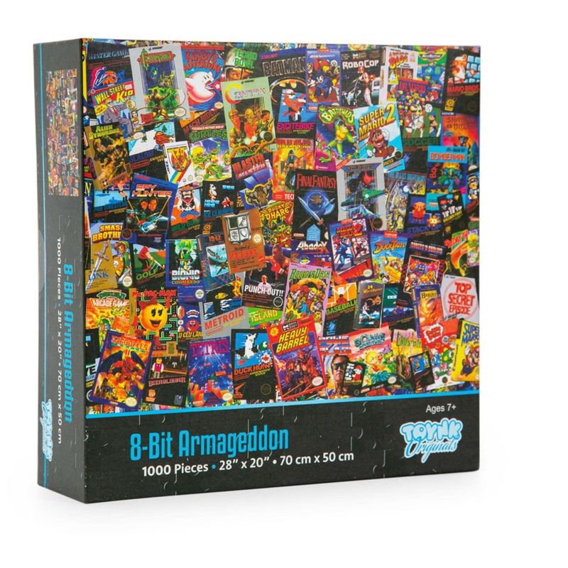 Toynk 8-Bit Armageddon Retro Video Game Puzzle | 1000 Piece Jigsaw Puzzle, 2 of 8