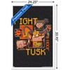 Trends International Minecraft: Legends - Fight Tusk & Hoof Framed Wall Poster Prints - 3 of 4