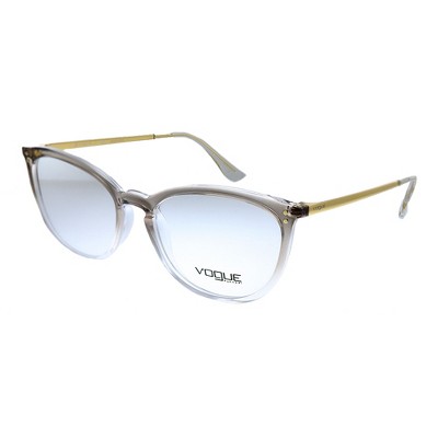 Vogue VO 5276 2736 Womens Cat-Eye Eyeglasses Gradient Brown Crystal 53mm