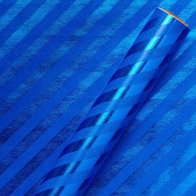 Stripes Wrapping Paper Blue - Spritz™