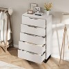 5 Dresser for Bedroom, 51" Tall Dresser, Freestanding Vertical Drawer Cabinet with Storage, Wooden Closet Storage Chest for Living Room, Hallway - 2 of 4