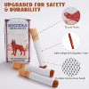 Nocciola 3 Pack Squeaky Camel Chewgarette Dog Toys with a Box, Interactive Plush Toys for Small Medium Dogs Pitbull Frenchie, Share a Puff with Pup - 3 of 4