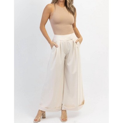 Women's ART COLLECTOR WIDE LEG TROUSER - Q2