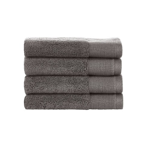 Textured Terry Black Organic Cotton Dish Towels, Set of 2 + Reviews